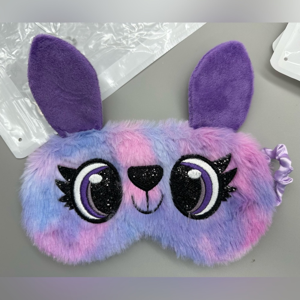 Soft Cute Funny bunny Sleep Mask Night Sleep Eye Masks Covers for Sleeping Mask